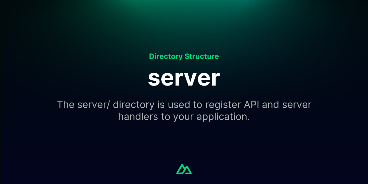 server · Nuxt Directory Structure v3