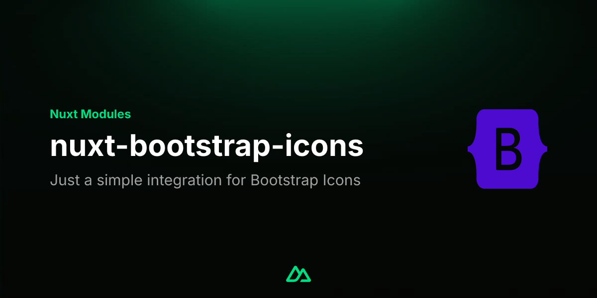 nuxt-bootstrap-icons · Nuxt Modules