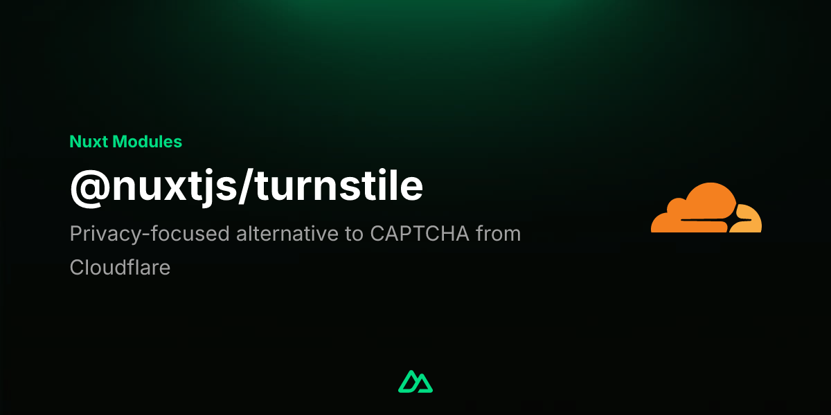 @nuxtjs/turnstile · Nuxt Modules
