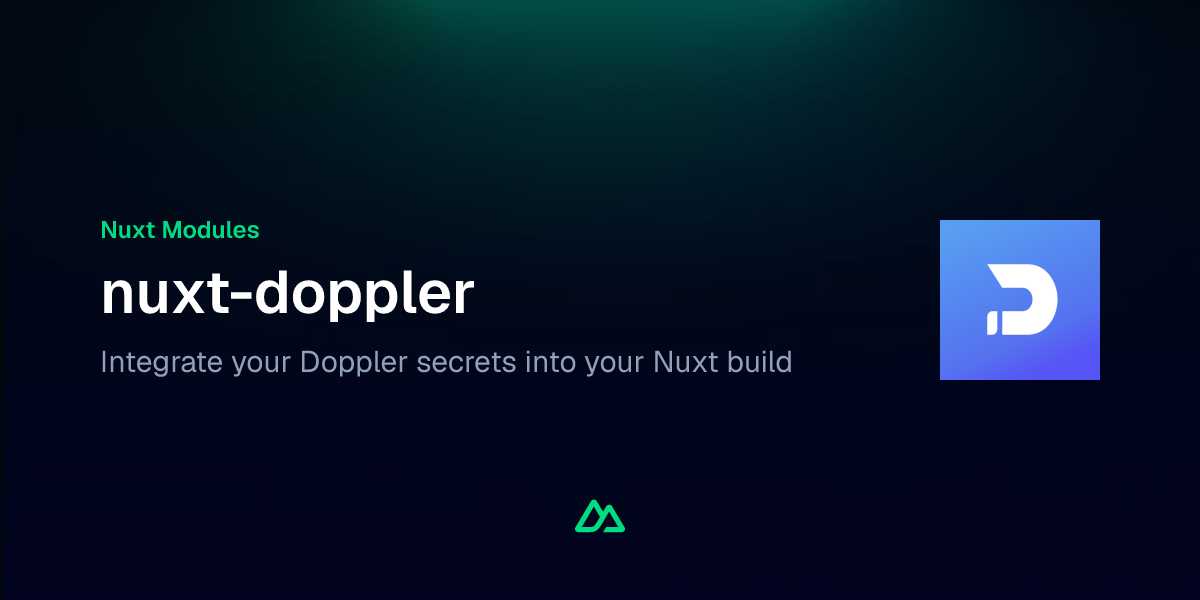 nuxt-doppler · Nuxt Modules
