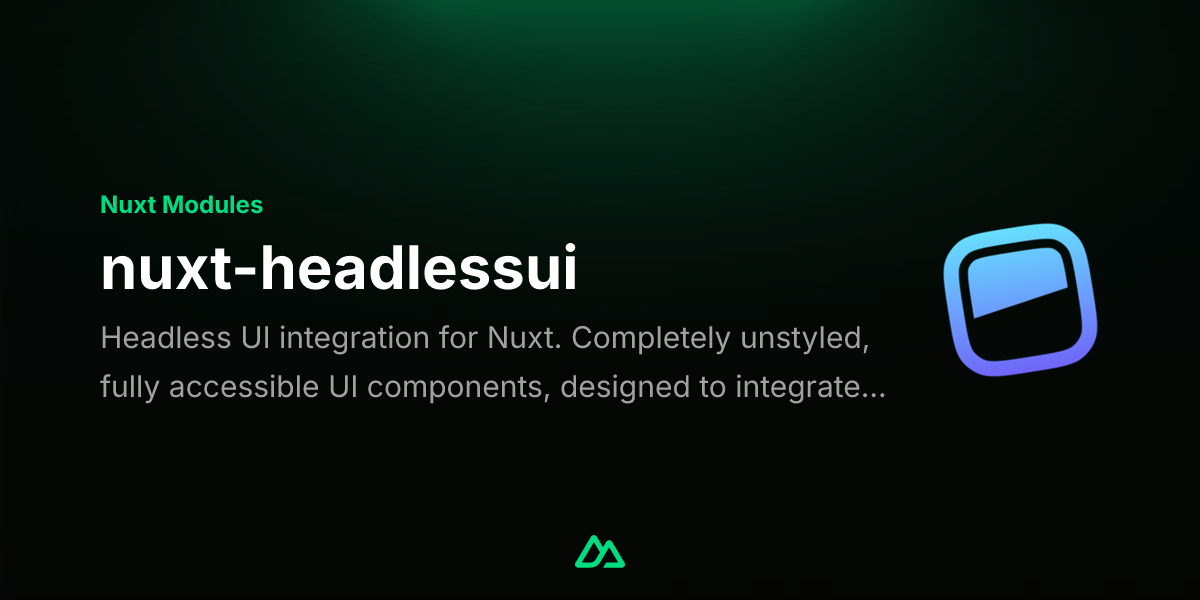nuxt-headlessui · Nuxt Modules