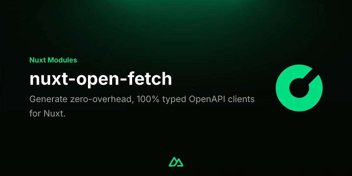nuxt-open-fetch · Nuxt Modules