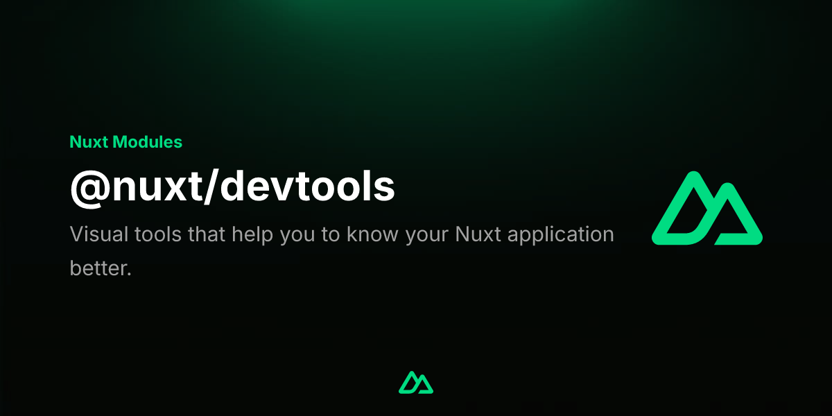 @nuxt/devtools · Nuxt Modules