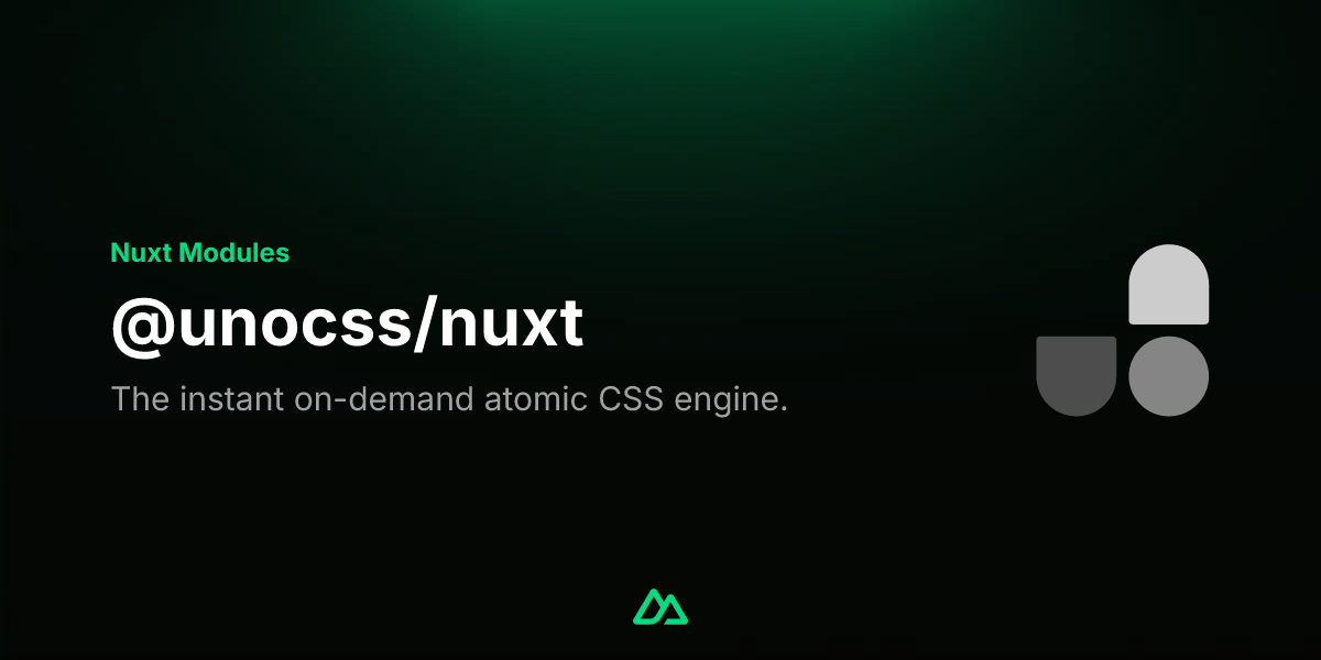 @unocss/nuxt · Nuxt Modules