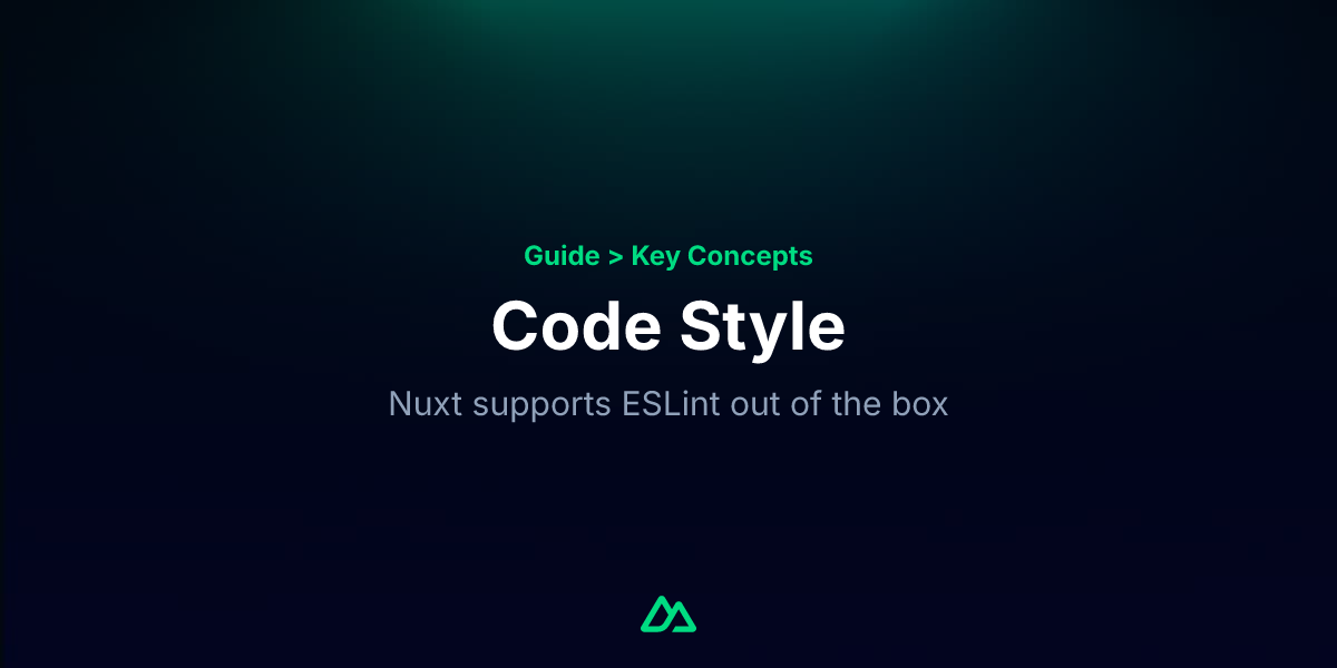 Code Style · Nuxt Concepts v3