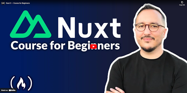 Nuxt 3 — Course for Beginners