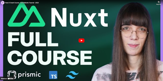 Nuxt 3 - Crash Course